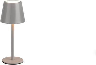 REALITY DIAZ - Tafellamp - Ultiem grijs - incl. 1x SMD 1,6 W - 4-stappen TOUCH - Traploos instelbare lichtkleur - USB-aansluiting - Oplaadbaar - Snoerloos