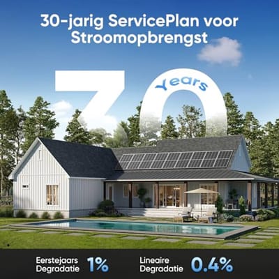 300 W Monokristallijn Zonnepaneel 12 V - Hoog Rendement PV-module voor Caravans, Campers, Huizen, Balkons en Boten