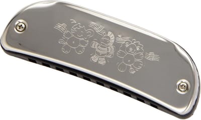 Muziekharmonica voor Kinderen met 10 Tonen - Draagbaar Blaasinstrument