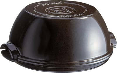 Broodbakvorm - Bakvorm set - Zelf brood bakken - Keramische ovenvorm - 32.5 cm - Zwart
