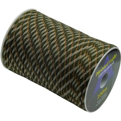 Militaire 550 Paracord Touw Parachutetouw Buiten Kamperen Survivaluitrusting Doe-het-zelf Armband Tentlijn 7 Strengen 4mm 100m 50m Professionele Kwaliteit 31M
