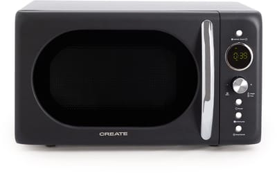CREATE - Digitale magnetron-grill 900 W - Zwart - MICROWAVE RETRO
