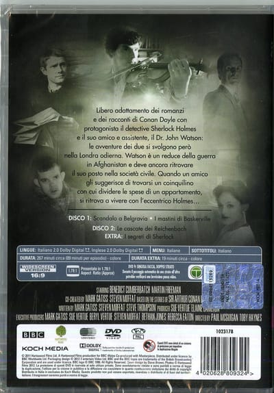 PLAION Sherlock 2 DVD Engels, Italiaans