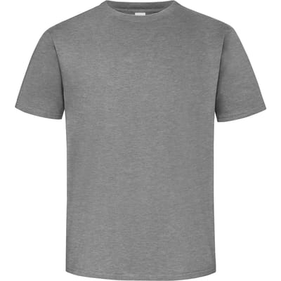 Russell Heren Klassiek Gekamd Katoen Zwaargewicht T-shirt (Sport Heide)