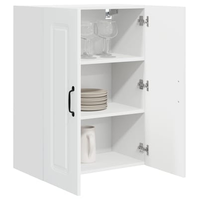 vidaXL - Vaatwasserpaneel - Kalmar - Wit - 60 - x - 31 - x - 80 - cm - Bewerkt - hout