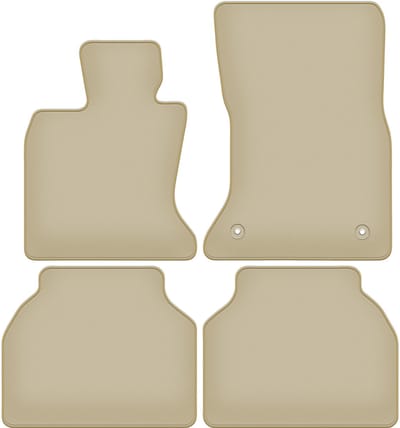 PREMIUM beige vloermatten voor: BMW GT F07 xDrive GT 2009-2017