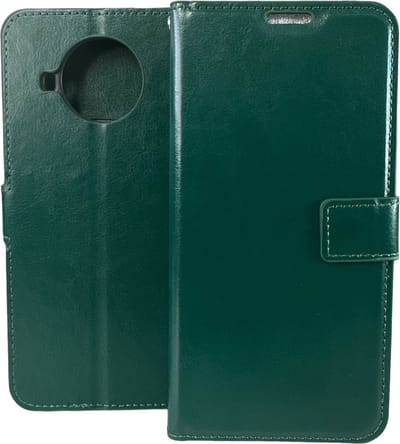 Portemonnee Book Case Hoesje Geschikt voor: Xiaomi Mi 10T Lite -  groen