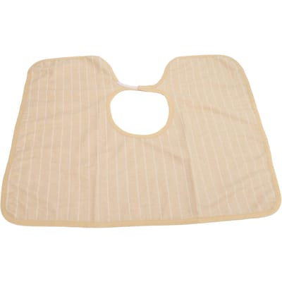 Volwassen Slabbetjes voor Eten Speeksel Handdoek Slab Slaap Kwijlen Kledingbeschermer Slabbetjes Strepen voor beige