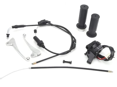 Allecto - Erator kabel - Gashendel set - Hoogwaardig materiaal - Geschikt voor YZinger 50 en PeeWee PW50 - Inclusief remhendel en gaskabel