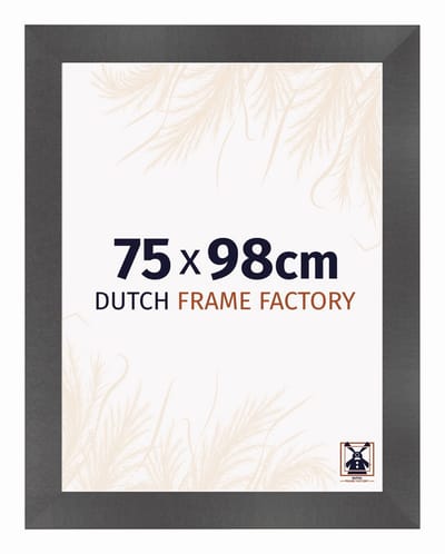 Fotolijst 75x98 cm - MDF - Zwart Mat - Praag