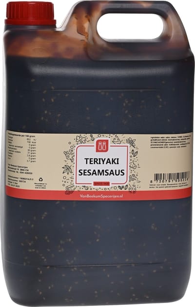 Van Beekum Specerijen - Teriyaki Sesamsaus - Jerrycan 5,5 KG