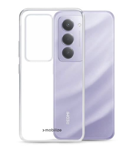 Mobilize Doorzichtig Hoesje geschikt voor Xiaomi Redmi 15 Telefoonhoesje Flexibel TPU | Mobilize Gelly Case Backcover | Doorzichtig Telefoonhoesje Redmi 15 | Redmi 15 Case | Back Cover - Transparant