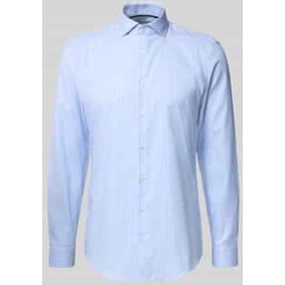 slim fit zakelijk hemd met kentkraag