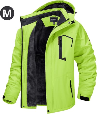 Livano Winterjas Voor Heren - Parka - Winter - Jas - Volwassen - Groen - Maat M