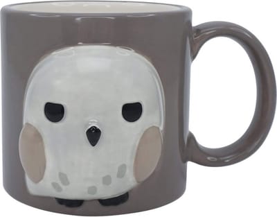 Harry Potter - Kawaii Hedwig mok in reliëf 350ml