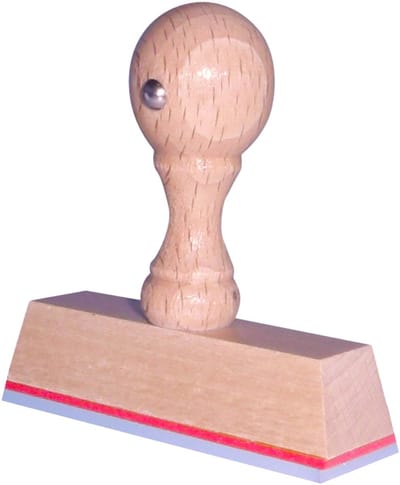 Handstempel 70x20 Mm - Stempels - Stempels volwassenen - Snelle Levering