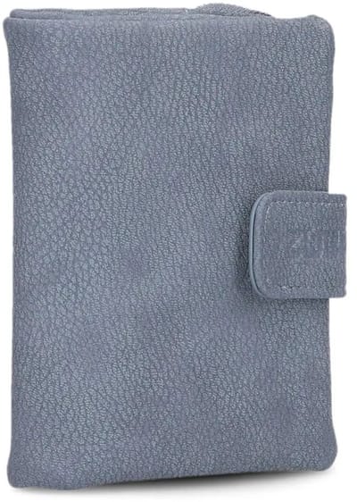 zwei portemonnee M.Wallet MW5 Nubuk-Sky blauw