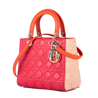 Lady Dior Zip Medium Schoudertas