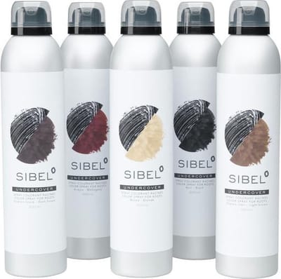 sibel UNDERCOVER DROGE KLEURSPRAY 300ML BLACK