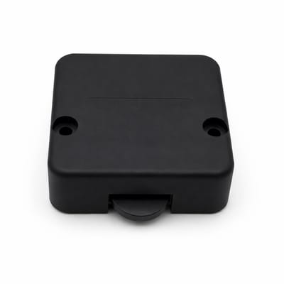 Kastschakelaar 250V 2A – Automatische Lichtschakelaar voor in de Kast – Deurcontact Schakelaar – 50x52mm – Zwart