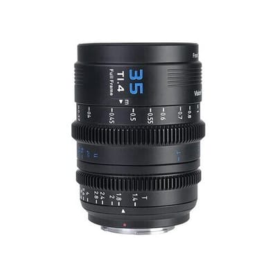 Sirui Vision Prime 35 mm T1.4 full-frame cine-lens voor Sony FE-bevestiging, Canon RF, Nikon Z, L-Mount  35 mm zwart