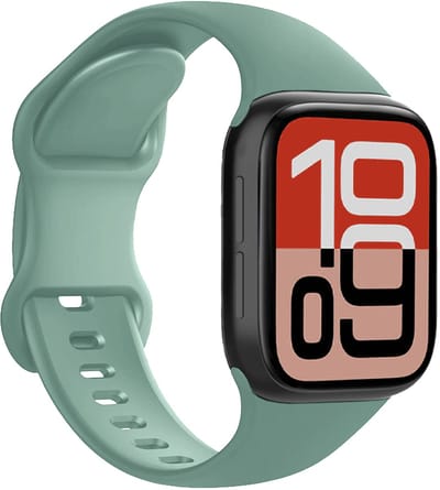 Horloge Band Geschikt voor Apple Watch 1, 2, 3, 4, 5, 6, 7, 8, 9, SE - 38/40/41 mm Bandje Siliconen Verstelbaar - Cactus