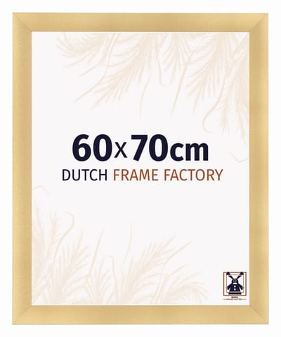 Fotolijst 60x70 cm - MDF - Goud Mat - Praag