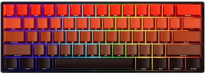 AKKO MONSGEEK FUN60 Max Shine-Through Blaze Gradient Hall Effect Magnetic Switch 8K Hz ARGB Wireless Hotswap Mechanical Gaming Keyboard