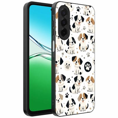 Geschikt voor Oppo A5 Telefoonhoesje met honden opdruk - TPU backcover case dog design - Smartphonica geschikt voor Oppo A5