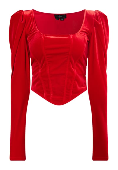 Faina Blouse Dames rood