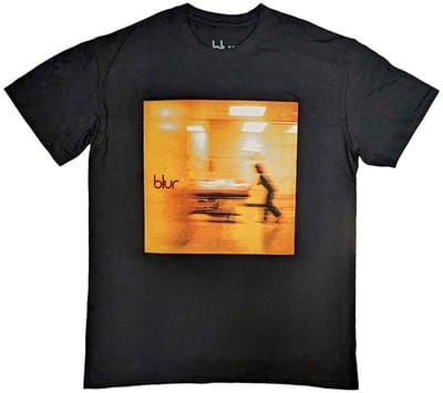 Blur - Blur Album Cover Heren T-shirt - S - Zwart