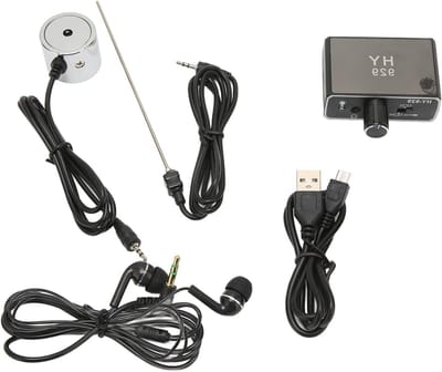 Waterlekkage Detectie: Ondergrondse Waterleiding Monitor Accessoire Kit met Oordopjes en Dubbele Probes voor Water-, Cement- en Stalen Leidingen
