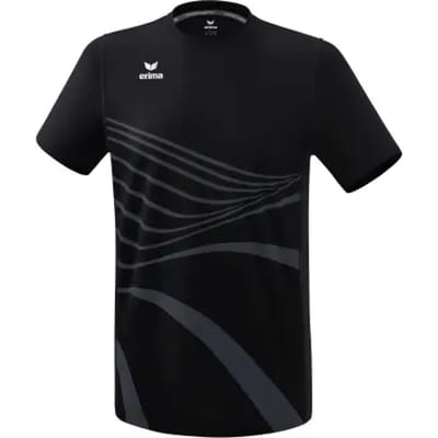 Erima Racing Hardloopshirt Heren - Zwart | Maat: S