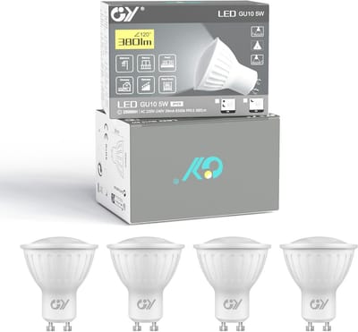 LED GU10 Lamp met Radarsensor voor Binnen en Buiten, 5W Koud Wit Licht
