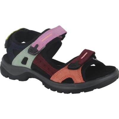 Ecco Offroad Sandalen zwart Suède - Maat 38