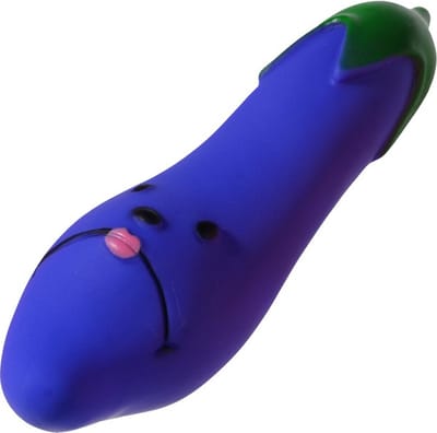 Nobleza Hondenspeelgoed - Piepspeelgoed - Vinyl hondenspeeltje - Aubergine - Paars