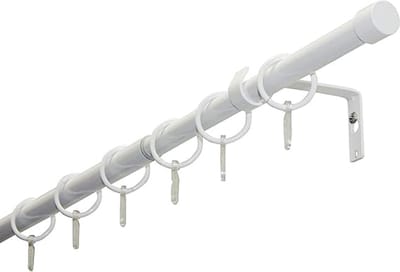 Gordijnstokken set - gordijnroede Stevig material - Uitschuifbaar - Gordijnstang - Gordijnrails 180-310 cm