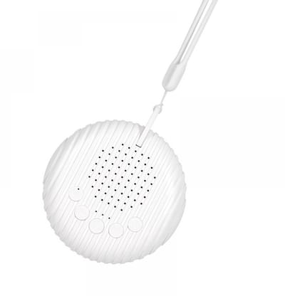 JeiibrZui White Noise Machine - Draagbare Geluidsmachine Baby - 10 Rustgevende Geluiden En Babynachtlampje - 1 - Voor Reizen En Kamer Gebruik Blauw