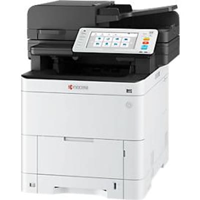 Multifunctionele printer Kyocera ECOSYS MA3500cifx, printen/kopiëren/faxen/scannen, tot DIN A4, B 480 × D 578 × H 572 mm, wit-zwart