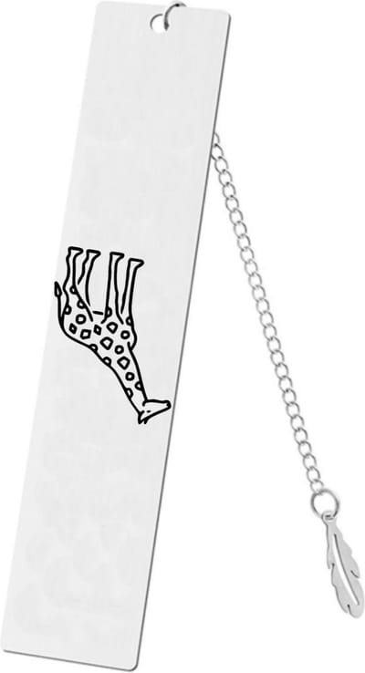 Akyol - giraffe boekenlegger - Giraffe - giraffeliefhebber - dieren liefhebbers - speelgoed dieren - cadeau - gift