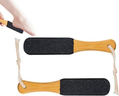 Voetvijl Dubbelzijdig - Eeltverwijderaar Rasp - Voeten Verzorgen - Ergonomische Antislip Grip - 23 x 45 x 25 cm