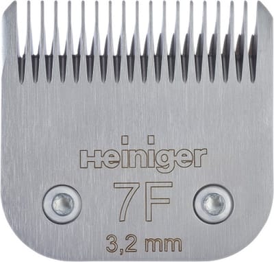 Heiniger Saphir Messenset nr. 7F – 3,2 mm scheerkop voor paarden en honden