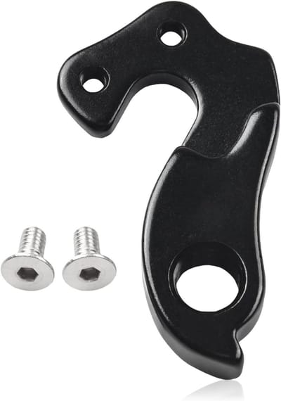 Achterderailleur hanger aluminium mountainbike en racefiets vervanging staart haak.