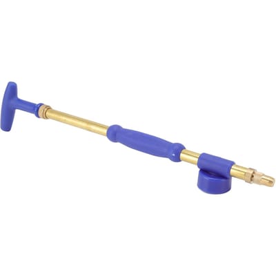 Tuindrankfles Handmatige Verstuiver Plastic Koper 36,5 mm Handbediend Duw-trek Enkele Kop Verstuivend blue