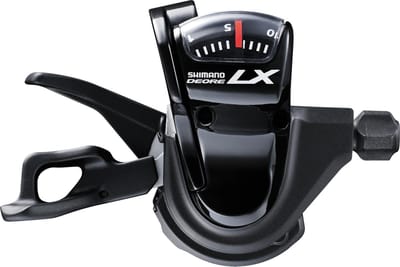 Shimano Deore LX SL-T670 shifter rechts zwart