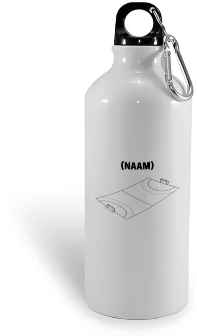 Hacebo® - Handbal met eigen naam waterfles - Handbal - Handballer - Sport - water fles - 400ML