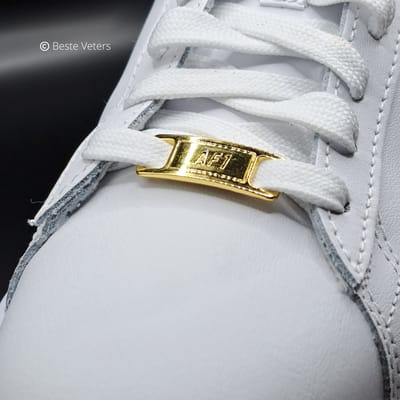 Beste Veters - Schoenaccessoires - Air Force gesp - Veter gesp - AirForce goud - Schoenaccessoires goud - AF1 - cadeautje