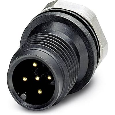 Phoenix Contact 1436437 Sensor/actuator inbouwconnector M12 Aantal polen (sensoren): 5 Stekker, inbouw 20 stuk(s) Piece