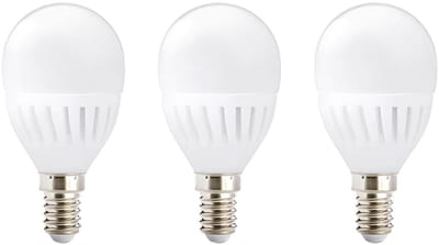 Kobi Premium LED Lamp E14 - 9W - 900lm - 4000K Neutraal Wit - 230V - Ø45mm - Voor Tafellamp, Nachtkastlamp of Compact Armatuur - 3 stuks