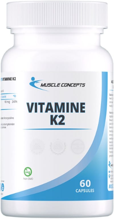 Vitamine K2 - Voedingssuplement - 60 capsules | Muscle Concepts